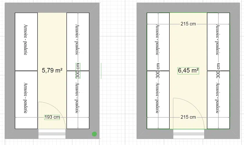 plan dressing parallèle H