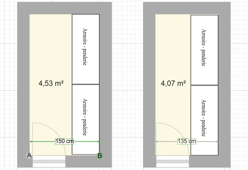 plan dressing 1 côté