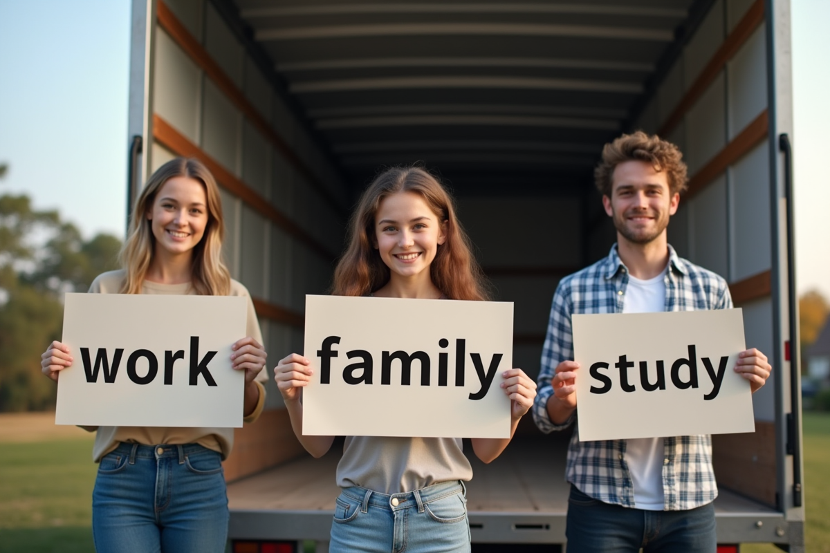 déménagement famille
