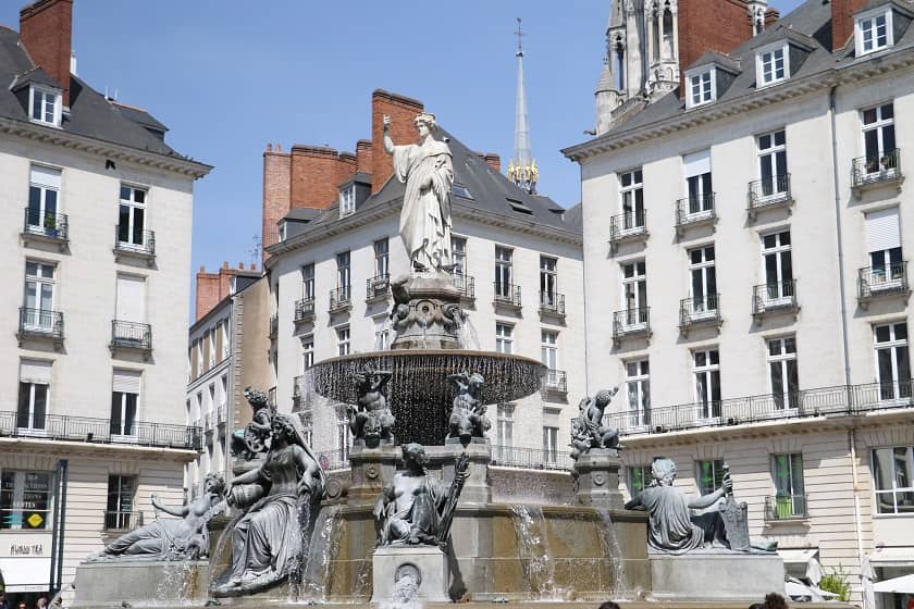 Nantes fontaine